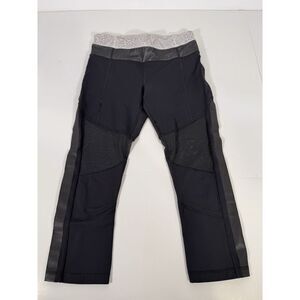 Lululemon Fast‎ Free High Rise Crop Leggings Women Size 4